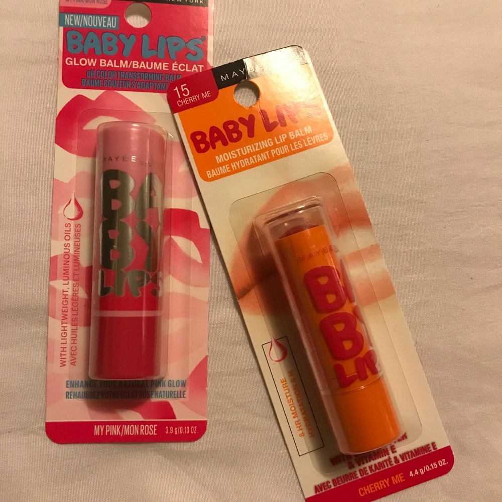 Set of 2 baby lips lip balm